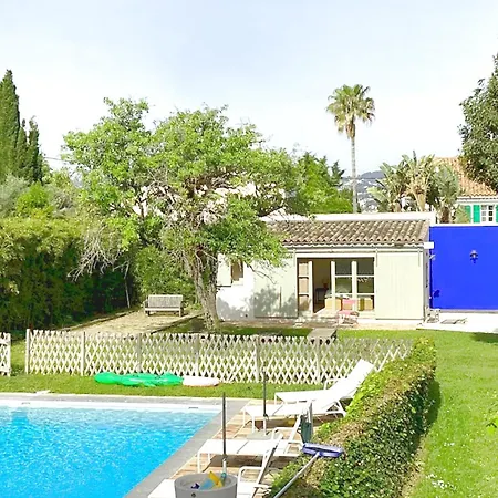 Charming House Cap D'antibes Tatil Evi Antibes